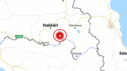 Hakkari'de deprem mi oldu? Hakkari deprem son dakika 11 Mart 2025 - haberler