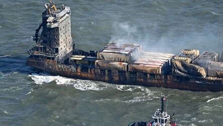 İngiltere açıklarında ABD gemisine çarpan Rus kaptanı tutuklandı! - dunya