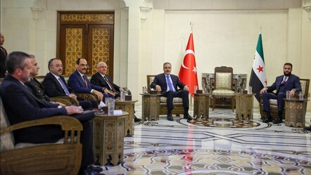 Bakanlar Fidan ve Güler ile MİT Başkanı Kalın Suriye'nin başkenti Şam'da! - gundem