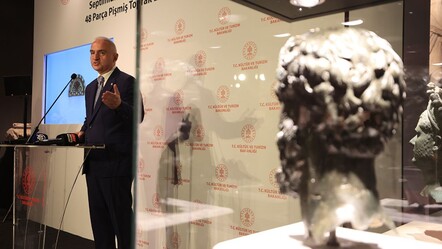 Türkiye'den kaçırıldı, Danimarka'dan çıktı! Septimius Severus’un heykel başı iade edildi - kultur-sanat