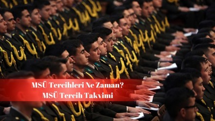 MSÜ tercihleri ne zaman yapılacak? MSÜ tercih takvimi gündemde! - Haberler