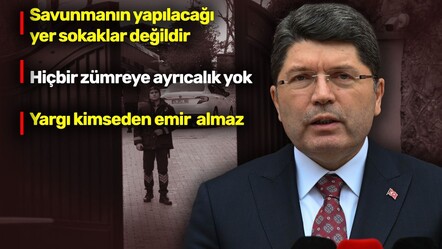 Adalet Bakanı Yılmaz Tunç'tan