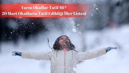 Yarın okullar tatil mi 20 Mart? Okulların tatil edildiği iller listesi - haberler
