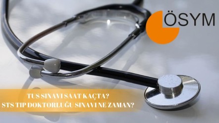 TUS sınavı saat kaçta, STS tıp doktorluğu sınavı ne zaman? TUS sınavı Pazar günü yapılacak! - Haberler