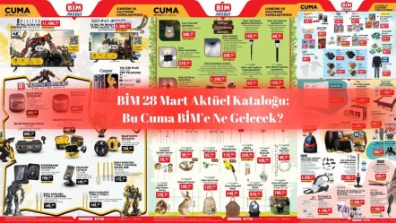 28 Mart BİM aktüel kataloğu yayında! Bu Cuma Hot Wheels özel araba serisi, Philips süpürge, duvar lambası, ışıklı şelale ve ayaklı gaz lambası geliyor! - Haberler