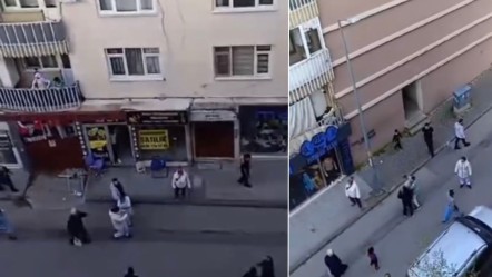 Pide fiyatını pahalı buldu, ortalığı birbirine kattı! O anlar böyle kaydedildi - Yaşam