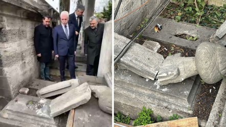 Ecdat yadigarına saygısızlık! Vali Davut Gül Şehzade Camii’ndeki tahribatı inceledi - Gündem