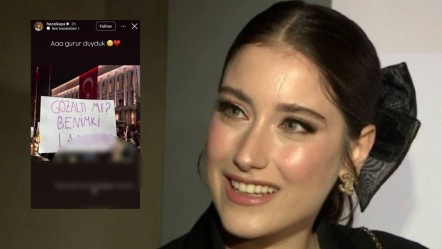 Hazal Kaya'nın destek paylaşımı tepki çekti! Hemen silip, özür diledi ama iş işten geçti - Magazin