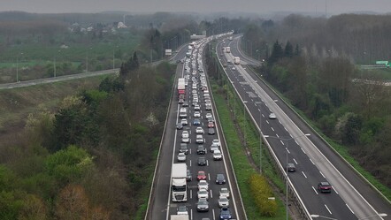 Bayram tatili için İstanbul'dan kaçış başladı! Trafik durma noktasında - gundem