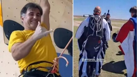 Gökyüzünde facia anları! Paraşütü açılmayan sporcu yere çakıldı - gundem