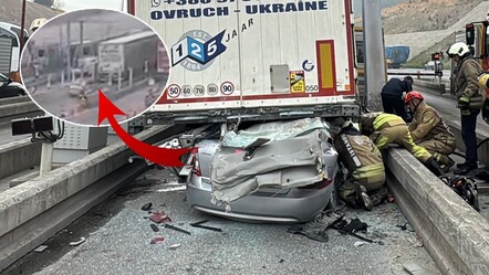 İstanbul Kurnaköy gişelerinde feci kaza! Otomobil, tırın altına girdi... 4 kişi öldü - gundem