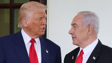 Trump'ın yanında konuştu! Netanyahu: Suriye'de Türkiye ile çatışma istemiyoruz - dunya