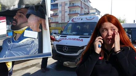 Hasta taşıyan ambulans kaza yaptı! Sağlık görevlisi gözyaşını tutamadı - gundem