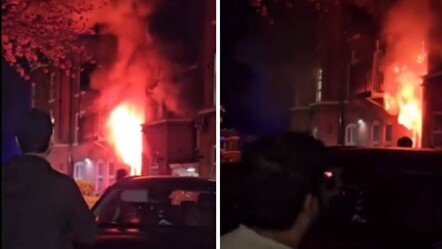 Şarjda patlayan batarya can aldı! Bina alevlere teslim oldu - 3-sayfa