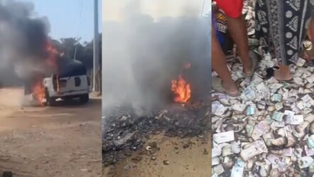 Kaçış planı filmleri aratmadı! Zırhlı araca saldırdılar, paralar havada uçuştu - haberler