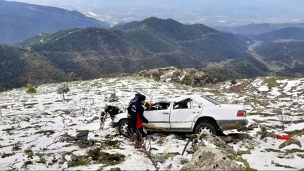 Tokat’ta facia anları! Otomobil 60 metrelik uçurumdan yuvarlandı, yaralılar var - 3-sayfa