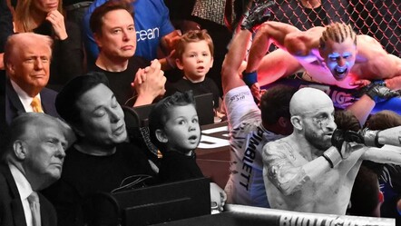 Elon Musk küçük oğlunu UFC dövüşüne götürdü! Tepkiler çığ gibi yükseliyor - dunya