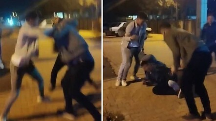 Karakol önünde facia! Husumetli ailelerin kavgasında yumruklar konuştu - 3-sayfa