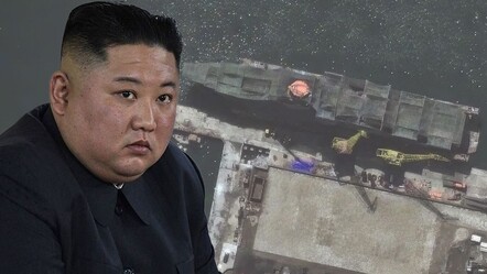 Ses getirecek gemi uydudan görüntülendi! Kuzey Kore dünyaya gözdağı veriyor - dunya