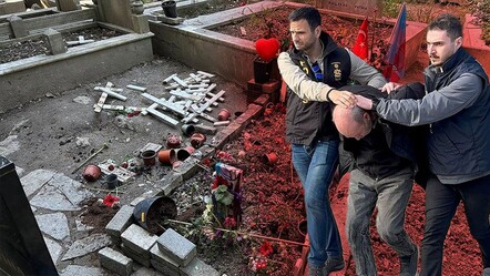 Maattia Ahmet Minguzzi'nin mezarını tahrip eden saldırgan tutuklandı - gundem