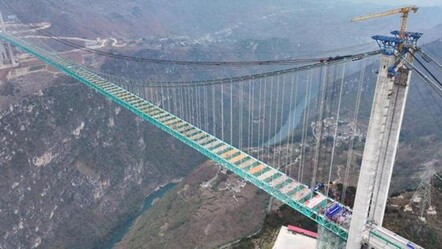 Dünyanın en yüksek köprüsü olacak, bu yıl açılacak! Seyahat süresi 2 saatten 1 dakikaya düşecek - dunya