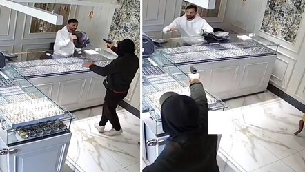 Film sahnelerini aratmayan soygun girişimi! Önce selam verdi sonra silah çekti - dunya