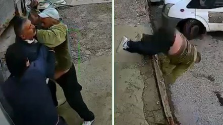 İki arkadaşın tartışması faciayla bitti! Bıçaklayacakken 2 metrelik duvardan düştü - 3. Sayfa