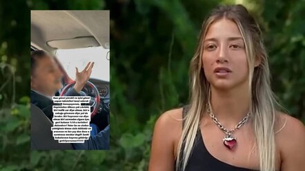 Aleyna Kalaycıoğlu'ndan taksiciye çok sert tepki! 