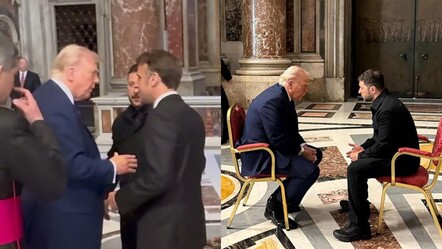 Trump, Macron'u özel görüşmeden kovdu: Zelenskiy'le bire bir ne konuştu? - dunya