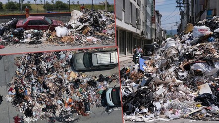 İzmir'de dağ gibi yığılan çöpler esnafı isyan ettirdi: Bütün bölgeyi tehdit ediyor! - yasam