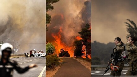 İsrail zor durumda! Kudüs yakınlarında yangın kontrolden çıktı, Avrupa'dan yardım istedi - dunya