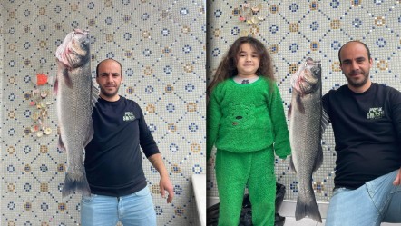 1 metre boyunda 7,5 kilo ağırlığında! Oltayla 20 dakikada yakaladı - Ekonomi