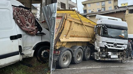 Pendik'te hafriyat kamyonu kontrolden çıktı! Zincirleme kazada 6 araç hasar gördü - haberler
