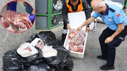 Otobüste taşınanlar pes dedirtti! Çöp poşetlerinden 300 kilo et çıktı - Gündem