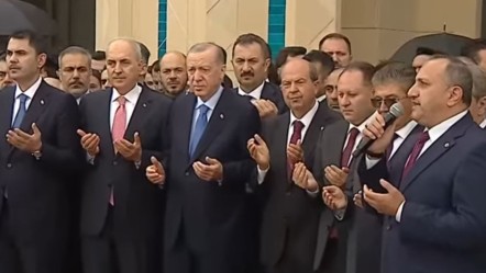 Cumhurbaşkanı Erdoğan KKTC Cumhurbaşkanlığı Binasını açtı: Bu topraklara bir mühür daha vurduk - Gündem