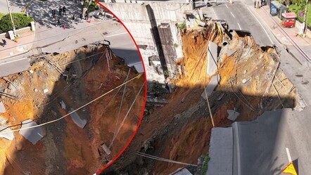 İstanbul'da yol çöktü, İBB'den açıklama geldi! Sebebi ortaya çıktı - gundem