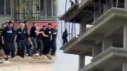 Siirt'te yürekleri ağza getiren intihar girişimi: Çocuğuyla inşaata çıktı - 3. Sayfa