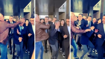 Cenaze töreni çıkışı Özgür Özel'e yumruklu saldırı! O anlar kamerada - gundem