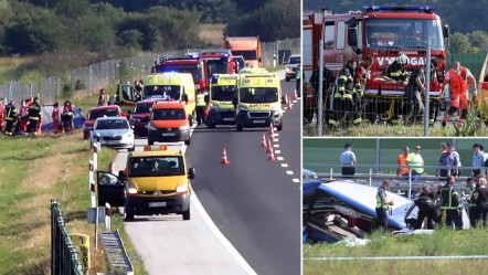 Hırvatistan’da can pazarı! Yolcu otobüsü otomobille çarpıştı: 30'dan fazla yaralı var - Dünya