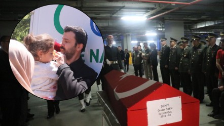 Küçük Alya'nın şehit babasına son vedası duygulandırdı! "Benim ayıcığım var bak" - Gündem