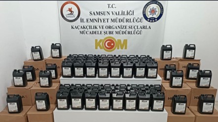 Samsun'da 1 ton etil alkol ele geçirildi - 3. Sayfa