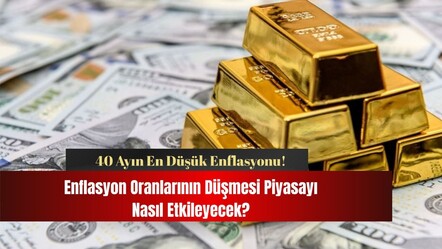 40 ayın en düşük enflasyonu! Oranların düşmesi piyasayı nasıl etkileyecek? - haberler