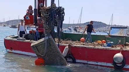 Bodrum’da tonoz temizliği! 130 ton atık çıkarıldı - Yaşam
