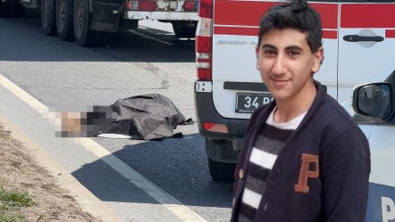 Yolun karşısına geçerken tır çaptı! Oracıkta can verdi - 3. Sayfa