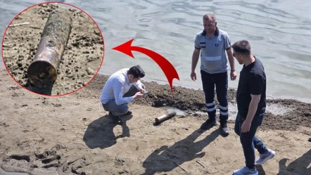 İznik Gölü'nde 3 gün arayla 2 tane bulundu! 116 yıllık top mermisi imha edildi - Gündem