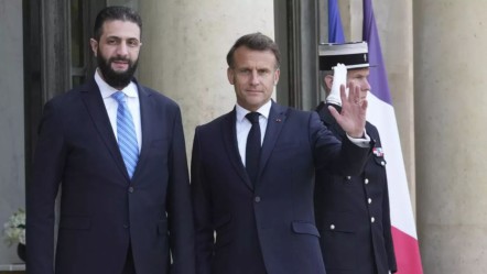 Şara-Macron görüşmesi sonrası İsrail'e sert tepki! "Toprak bütünlüğünü ihlal ederek kendi güvenliğinizi sağlayamazsınız" - Dünya