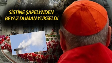 Sistine Şapeli'nden beyaz duman yükseldi! Yeni papa kim oldu? - Haberler