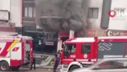 Ankara'da korkutan yangın! Televizyon tamirhanesi cayır cayır yandı - 3. Sayfa
