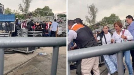 Anneler Günü etkinliği faciayla sonlandı! Konser sahnesi çöktü: Çok sayıda yaralı var - Dünya
