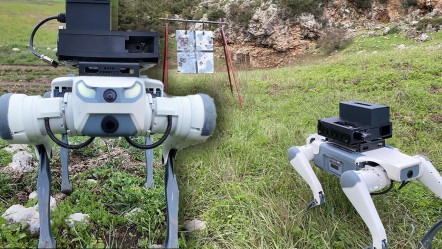 Köpek AYBARS dağa çıktı! Milli piyade tüfeklerini kuşanan robot hedefleri tam isabet vurdu - Teknoloji